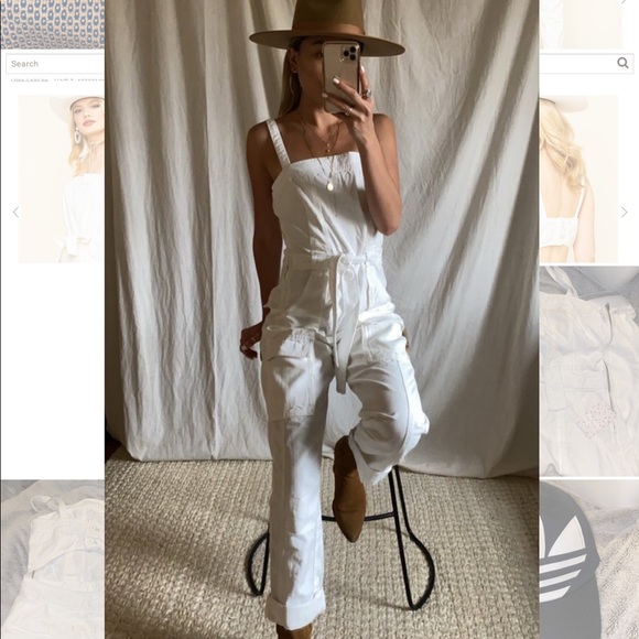 HPπFP freepeople go west utility jumpsuit blogger - Picture 2 of 8